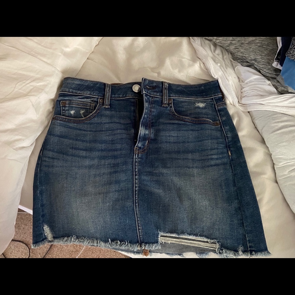 American Eagle Jean skirt size 8